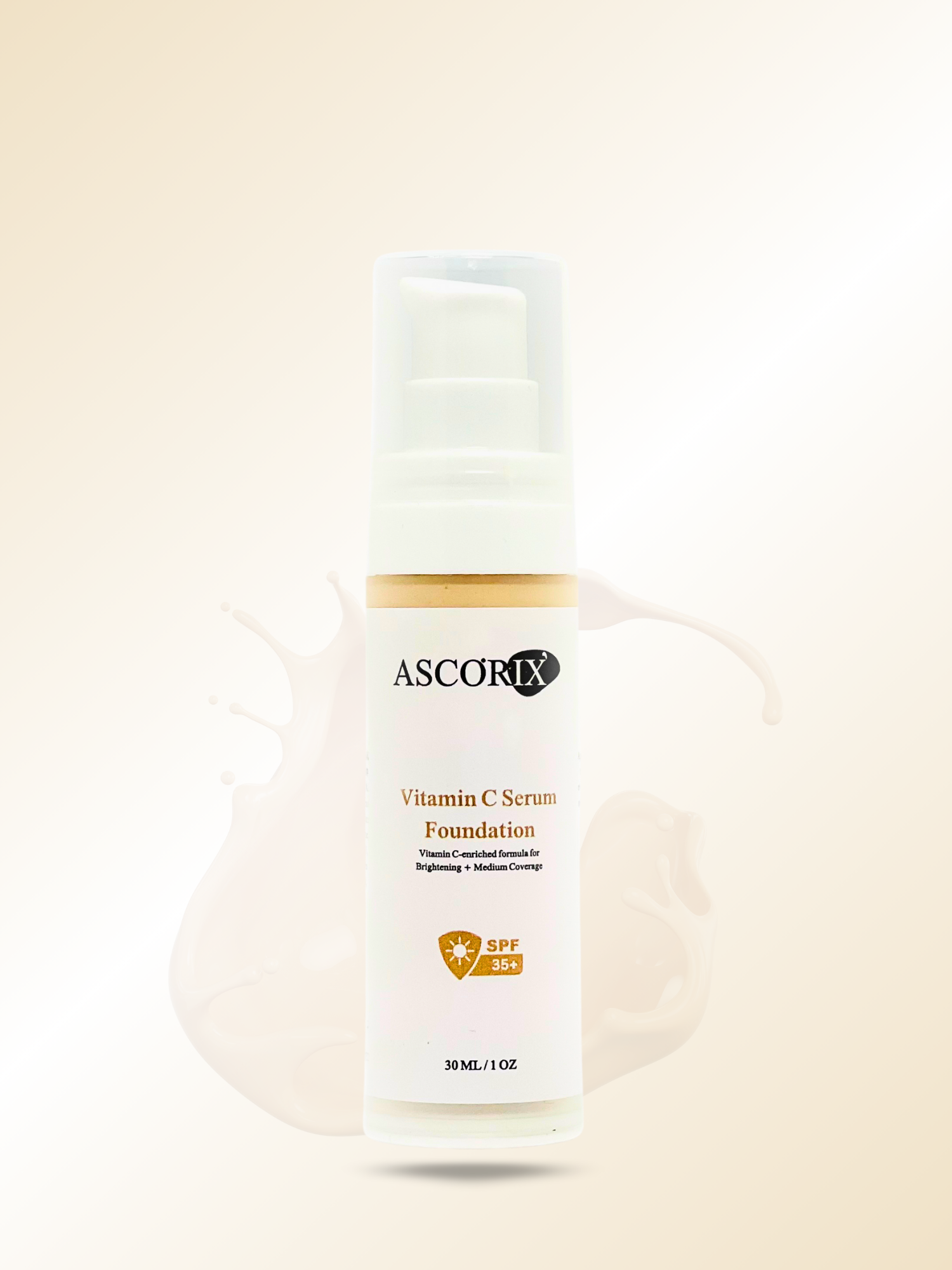 Ascorix Vitamin C Serum Foundation With SPF 35+